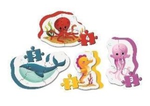 MOJE PIERWSZE PUZZLE SEA LIFE, CLEMENTONI