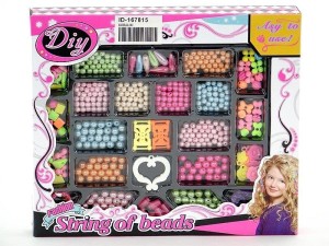 ZESTAW KORALIKÓW DO ROBIENIA BIŻUTERII, ADAR