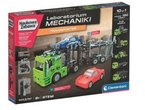 Laboratorium Mechaniki - Transporter, Clementoni
