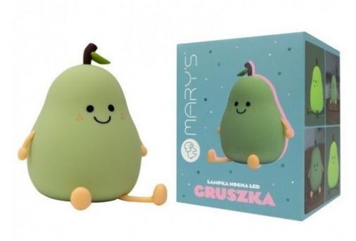 Lampka nocna LED gruszka zielona, Mary's