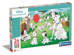PUZZLE 24 MAXI SUPER KOLOR DISNEY ANIMALS