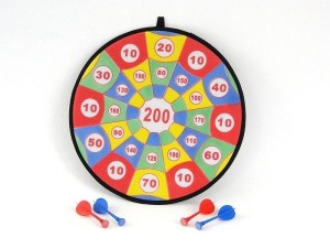 TARCZA Z RZUTKAMI NA RZEP