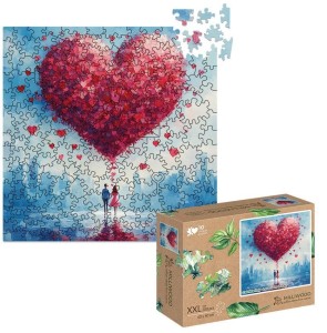 PUZZLE DREWNIANE 200 MILOŚĆ WISI W POWIETRZU