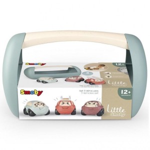 SKRZYNKA Z SAMOCHODZIKAMI, SMOBY