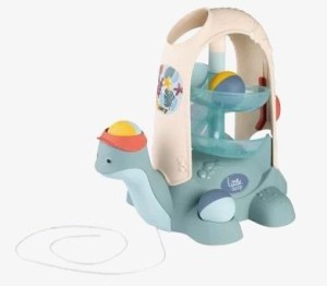 ŻÓŁW DO CIĄGNIĘCIA ZE ZJEŻDŻALNIĄ, SMOBY