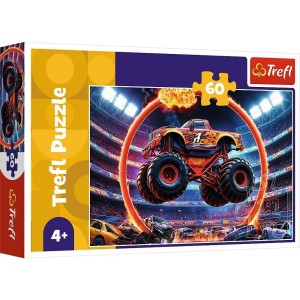 PUZZLE 60 MONSTER TRUCK TREFL, TREFL