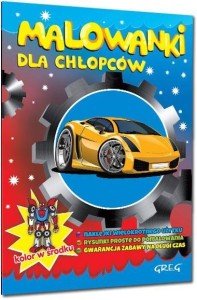 MALOWANKI DLA CHŁOPCÓW GREG
