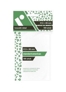 KOSZULKI STANDARD AMERICAN 57,5X89 (100SZT) REBEL