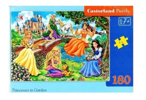 PUZZLE 180 PRINCESSES IN GARDEN CASTOR, CASTORLAND