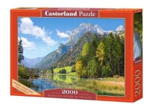 PUZZLE 2000 MOUNTAIN REFUGE IN THE ALPS CASTOR