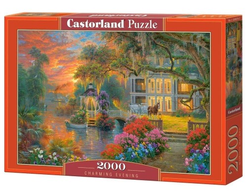 Puzzle 2000 Charming Evening CASTOR, Castorland