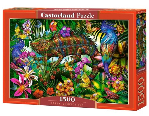 Puzzle 500 Jungle Fashion CASTOR, Castorland