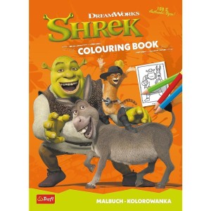 SHREK. KOLOROWANKA. MALBUCH. COLOURING BOOK