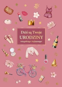 KARNET URODZINY DLA NIEJ