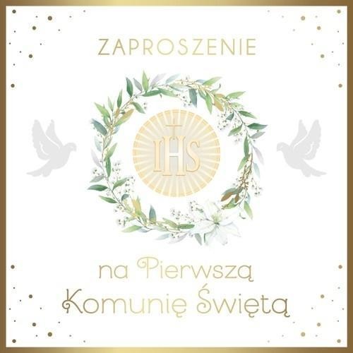 Zaproszenie Komunia (10szt)