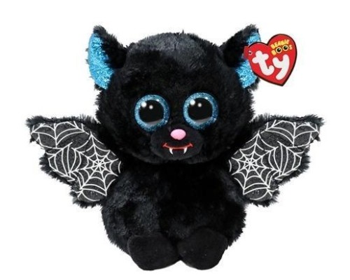 Boos Batrick - black bat 15 cm, TY