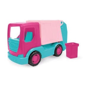 TECH TRUCK ŚMIECIARKA RÓŻOWA, WADER