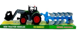 TRAKTOR Z TUREM I PŁUGIEM, MACYSZYN TOYS