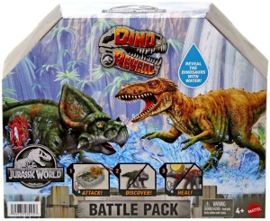 JURASSIC WORLD DINO REVAL BATTLE, MATTEL
