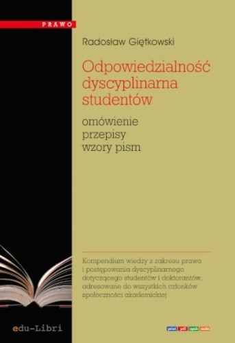 Odpowiedzialność dyscyplinarna studentów