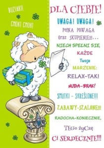 KARNET SMILE B6 + KOPERTA WZÓR NR 01