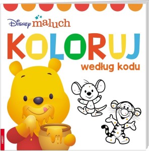 DISNEY MALUCH. KOLORUJ WEDŁUG KODU, PRACA ZBIOROWA