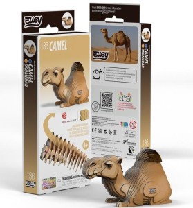 WIELBŁĄD EUGY. EKO UKLADANKA 3D, EUGY