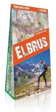 Mapa trekkingowa - Elbrus 1:50 000, praca zbiorowa