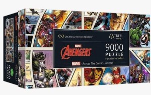 PUZZLE 9000 UFT MARVEL - ACROSS THE COMIC UNIVERSE