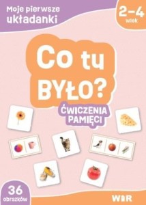 MOJE PIERWSZE UKŁADANKI. CO TU BYŁO? ĆW. PAMIĘCI