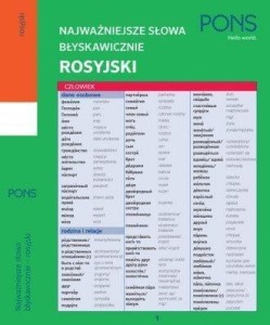 NAJWAŻNIEJSZE SŁOWA BŁYSKAWICZNIE - ROSYJSKI PONS