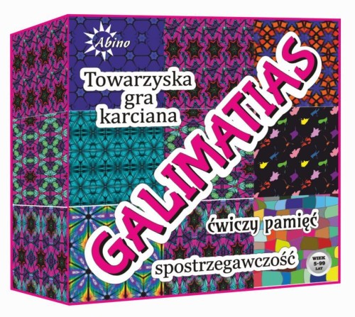 Karty - Galimatias mini ABINO, ABINO