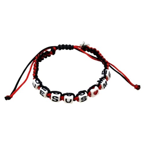 Bransoletka ze Sznurka Jesus Love Me