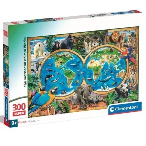 PUZZLE 300 SUPER THE WONDERFUL ANIMAL WORLD