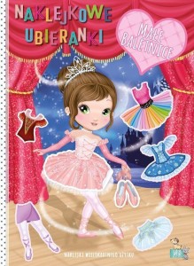 NAKLEJKOWE UBIERANKI. MAŁE BALETNICE