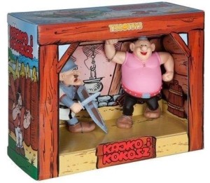 ZESTAW FIGUREK: KOKOSZ I KAPRAL, TISSO TOYS