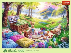 PUZZLE 1000 PIKNIK NA ŁĄCE, TREFL
