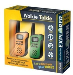 I'M A GENIUS EXPLORER WALKIE-TALKIE, LISCIANI