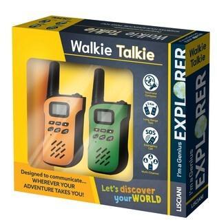 I'm a genius explorer walkie-talkie, Lisciani