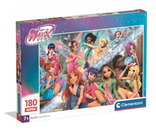Puzzle 180 Super Winx, Clementoni