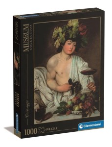 PUZZLE 1000 MUSSEUM CARAVAGGIO BACCHUS, CLEMENTONI