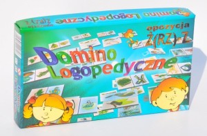DOMINO LOGOPEDYCZNE Ż (RZ) - Z SAMO-POL