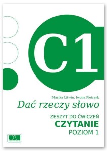 DAĆ RZECZY SŁOWO. CZYTANIE - POZIOM 1.