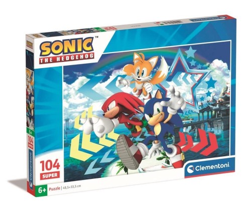 Puzzle 104 Super Kolor Sonic, Clementoni