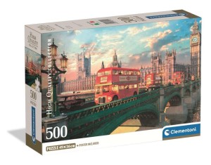 PUZZLE 500 WESTMINSTER BRIDGE, CLEMENTONI