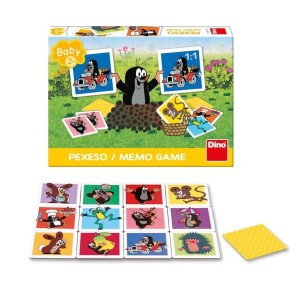 MEMORY BABY KRECIK I PRZYJACIELE, DINO TOYS