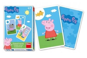 KARTY DO GRY DLA DZIECI CZARNY PIOTRUŚ PEPPA