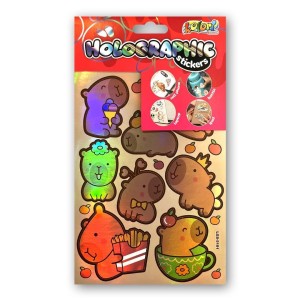 NAKLEJKI HOLOGRAPHIC CAPYBARA PENMATE