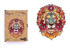 PUZZLE DREWNIANE EKO 133 LEW AFRYKAŃSKI A3