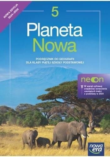 Geografia SP 5 Planeta nowa neon Podr.